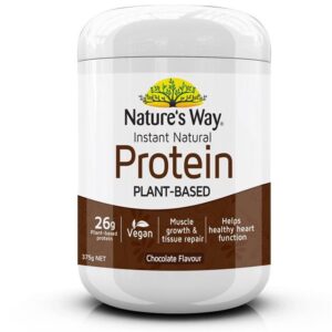 Nature's Way Instant Natural Plant-Based Protein Powder (Chocolate) 375g