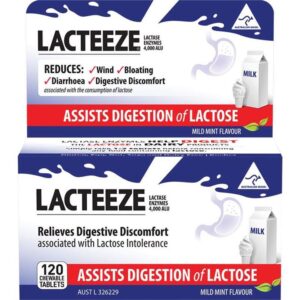 Lacteeze Chewable Tab X 120