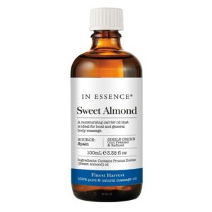 In Essence Massage Base Oil Sweet Almond 100ml