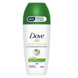 Dove Advanced Care Antiperspirant Deodorant Roll-On Cucumber & Green Tea 50ml