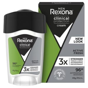 Rexona for Men Clinical Protection Antiperspirant Deodorant (Active Fresh) 45ml