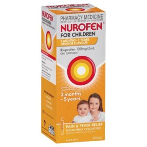 Nurofen For Children 3 Months -5 Years (Orange Flavour) 200ml