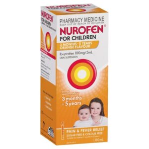 Nurofen For Children 3 Months - 5 Years (Orange Flavour) 100ml