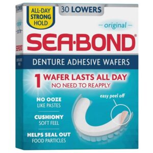 Sea Bond Denture Adhesive Lower X 30