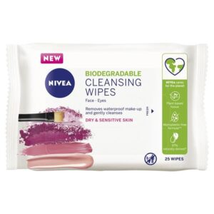 Nivea Gentle Facial Cleansing Wipes X 25