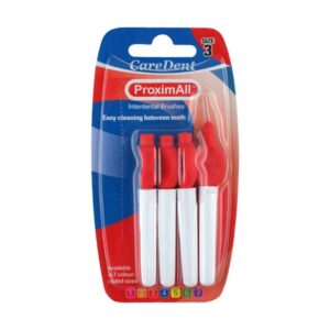 CareDent ProximAll Size 3 0.6mm Brush X 4