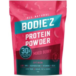 Bodie'z Protein Powder (Mixed Berry Flavour) 1kg (Expiry 13.04.2024)