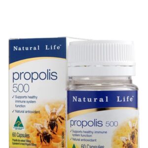 Natural Life Propolis 500mg Cap X 60