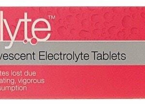 Hydralyte Electrolyte Effervescent Tab (Strawberry Kiwi Flavour) X 20