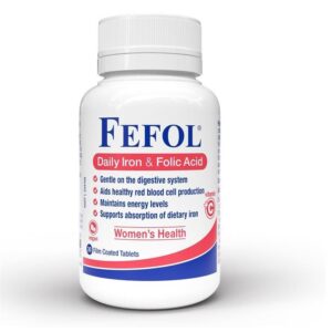 Fefol Daily Iron & Folic Acid Tab X 30