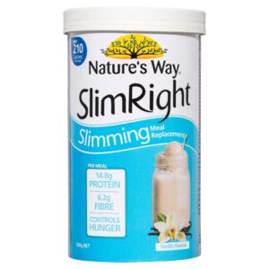 Nature's Way Slim Right Slimming Meal Replacement Vanilla 500g