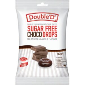 Double 'D' Sugar Free Choco Drops 70g