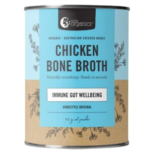 Nutra Organics Chicken Bone Broth Powder (Homestyle Original) 125g
