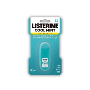 Listerine Cool Mint Pocket Mist Oral Care Spray 7.7ml (140 Sprays)