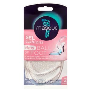 Maseur Footcare Gel Cushions Maxi Ball of Foot (2 Pairs)
