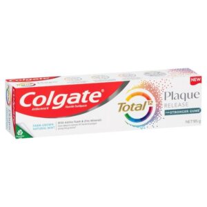 Colgate Toothpaste Total Plaque Release - Farm-Grown Natural Mint 95g
