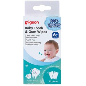 Pigeon Baby Tooth & Gum Wipes X 20