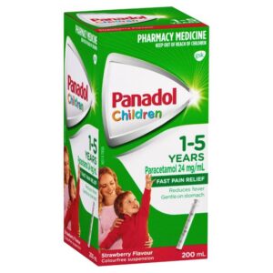 Panadol Children 1-5 Years Colourfree (Strawberry) 200ml