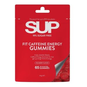 SUP Fit Caffeine Energy Gummies X 65