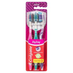 Colgate Toothbrush Zig Zag (Medium) X 3