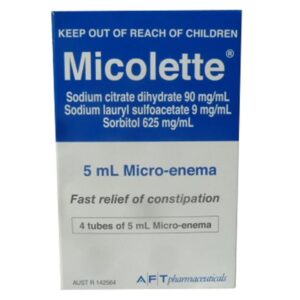 Micolette Micro-Enema 5ml  X 4