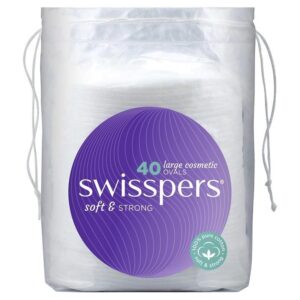 Swisspers Large Cosmetic Oval Pads X 40