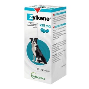 Zylkene Nutritional Supplement for Medium Dogs 225mg Cap X 30