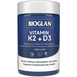 Bioglan Vitamin K2 + D3 Cap X 60