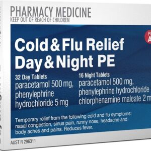 Pharmacy Action Cold & Flu Relief Day & Night PE Tab X 48 (Generic for Codral Cold and Flu)