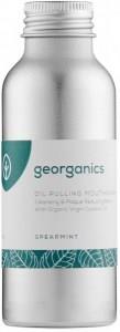 Georganics Oil Pulling Mouthwash Spearmint 100ml