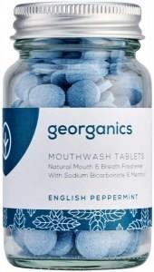 Georganics Mouthwash Tablets English Peppermint 180tabs