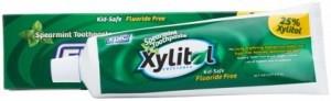 EPIC Spearmint Toothpaste with Xylitol (Fluoride Free) 4.9oz