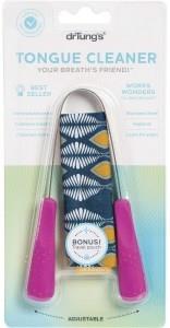 Dr Tung's Tongue Cleaner Stainless Steel (Colour May Vary)