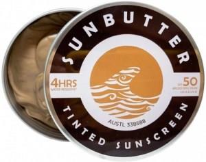 SUNBUTTER SKINCARE Tinted Sunscreen SPF 50 Tin 100g