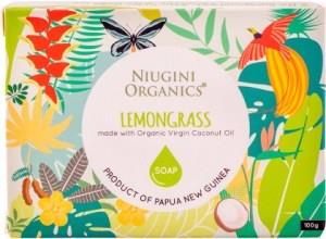 Niugini Organics Virgin Coconut Oil Soap Lemongrass 100g