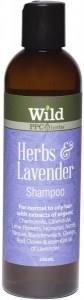 Wild Herbs & Lavender  Hair Shampoo 250ml