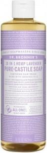 Dr Bronner's Pure Castile Liquid Soap Lavender 473ml