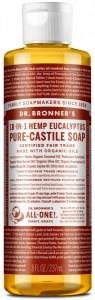 Dr Bronner's Pure Castile Liquid Soap Eucalyptus 237ml