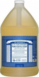 Dr Bronner's Pure Castile Liquid Soap Peppermint 3.78L