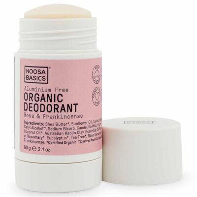 Noosa Basics Deodorant Cream Stick - Rose & Frankincense 60g