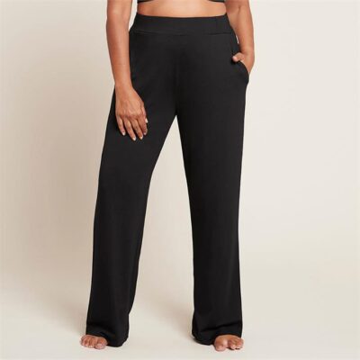 Boody Downtime Wide Leg Lounge Pant Black / M
