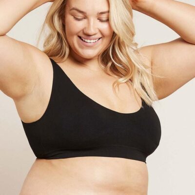 Boody Padded Shaper Crop Bra Nude / L