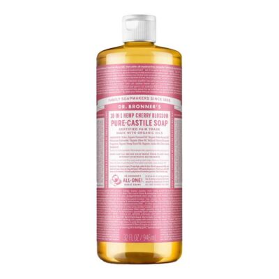 Dr Bronner's 18-in-1 Pure-castile Soap - Cherry Blossom 946ml