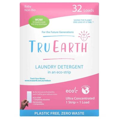Tru Earth Eco-strips Baby Laundry Detergent 64 Strips