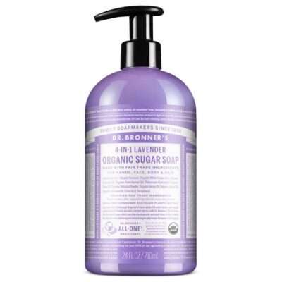 Dr Bronner's 4-in-1 Organic Sugar Soap - Lavender 710ml
