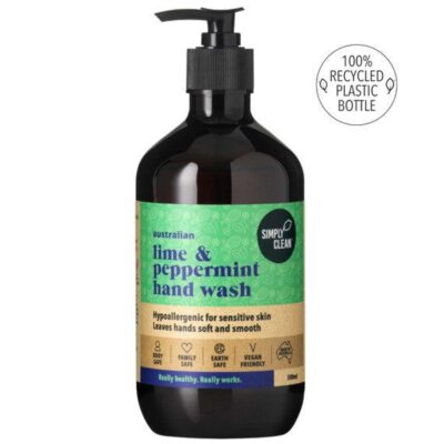 Simply Clean Lime & Peppermint Hand Soap 500ml