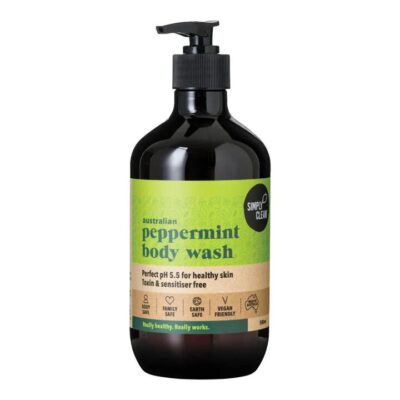 Simply Clean Body Wash - Peppermint 1l