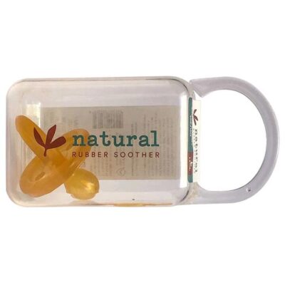 Natural Rubber Soothers Soother Rounded - 6+ Months 2 Pack