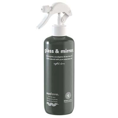 Euclove Natural Glass & Mirror Cleaner 1l Refill