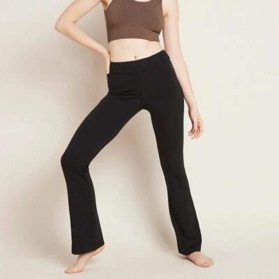 Boody Motivate High Waist Flare Pant Black / Xl